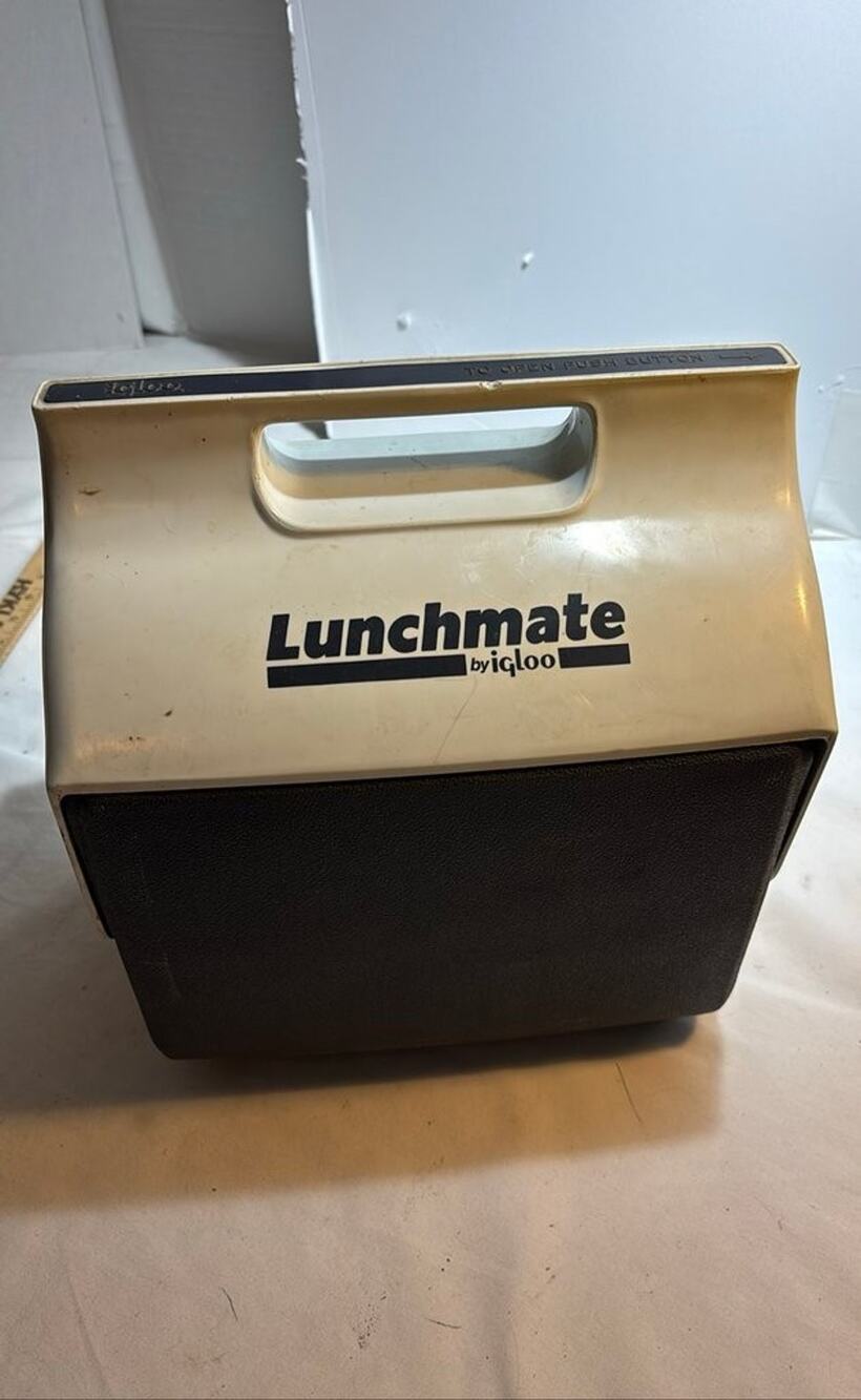 Vintage Igloo Lunchmate Cooler 1988 12 Pk Blue